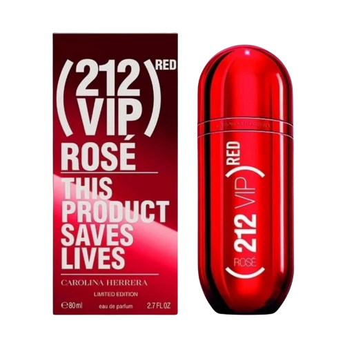 Perfume 212 Vip Rose RED Carolina Herrera - Mujer - 100 ml